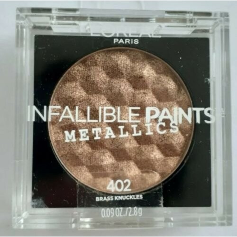 LOreal Paris Makeup Infallible Paints Eyeshadow Metallics 402 Brass Knuckles